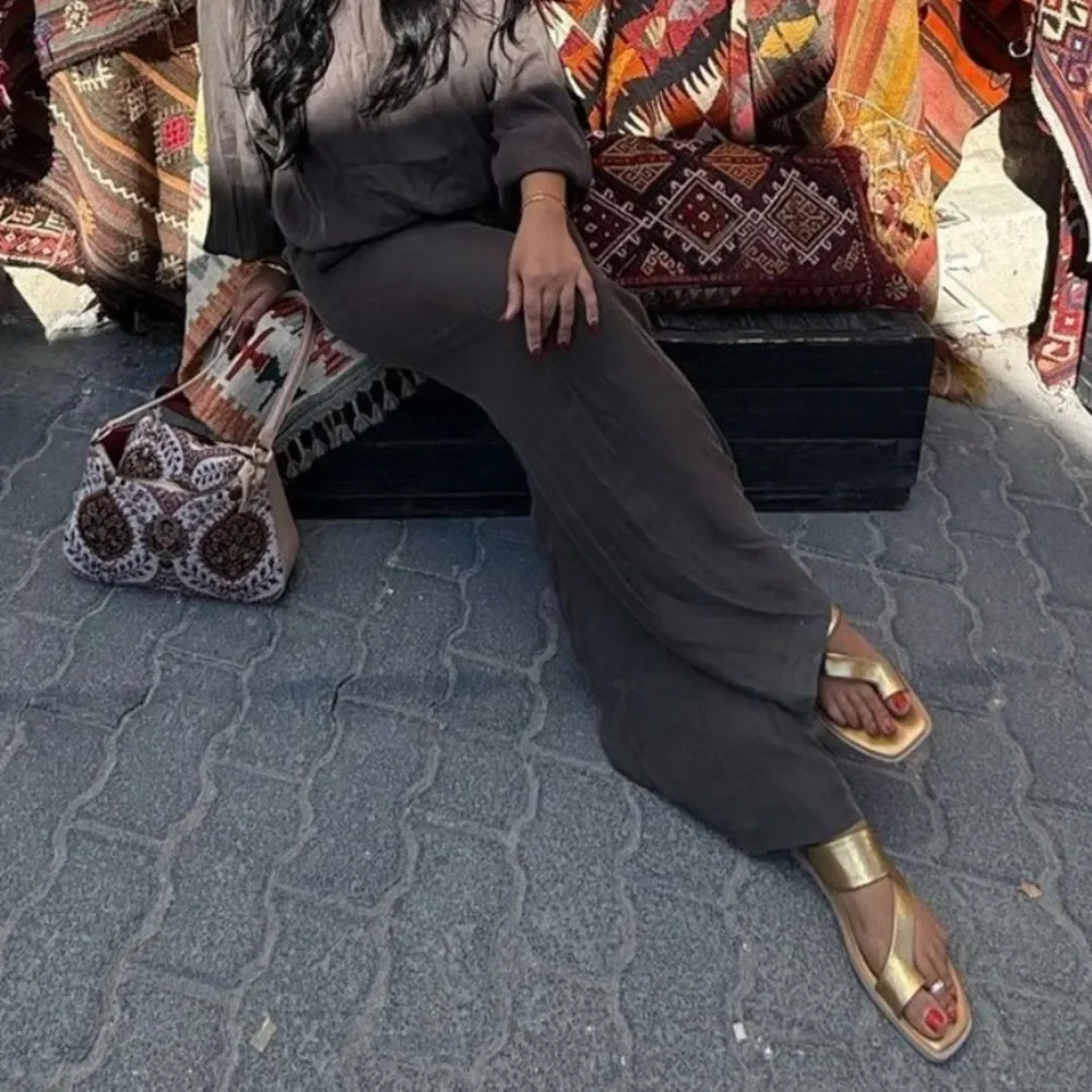 Gold Franco Sarto sandals